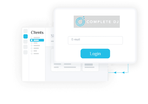 Clients log in
